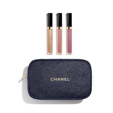 chanel always brilliant lipgloss trio|chanel lip gloss bloomingdale.